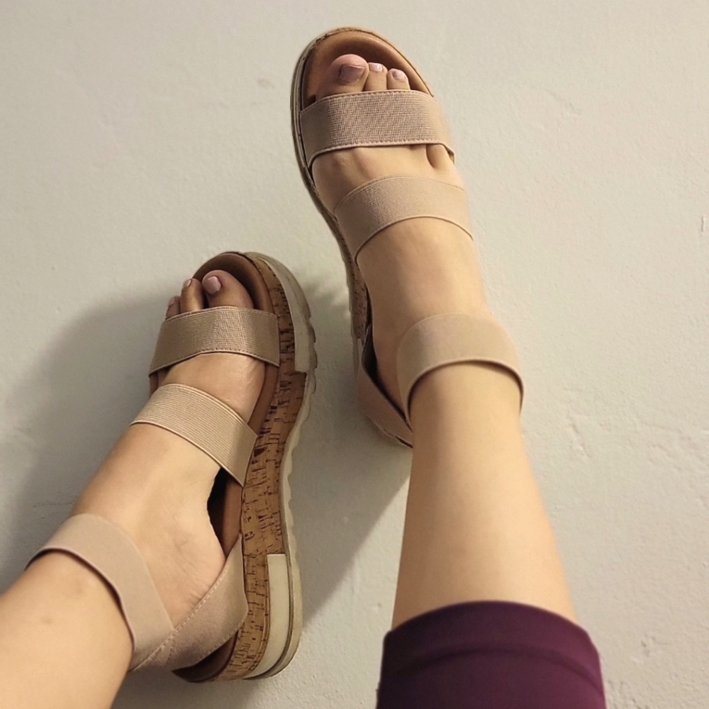 Belladonna Ankle Strap Wedge Sandal